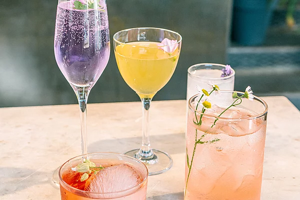 Spritzige Sommercocktails