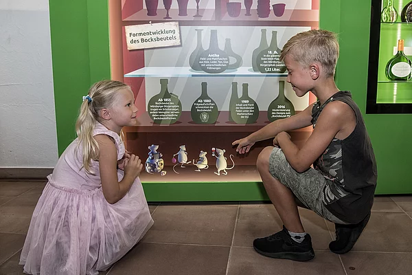 Mäusestation im Museum